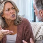 Older couple looking to be in an argument